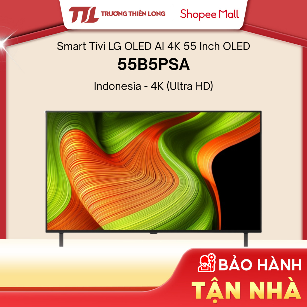55B5PSA - Smart Tivi OLED LG AI 4K 55 inch OLED55B5PSA[Miễn Phí Lắp Để Bàn HCM]