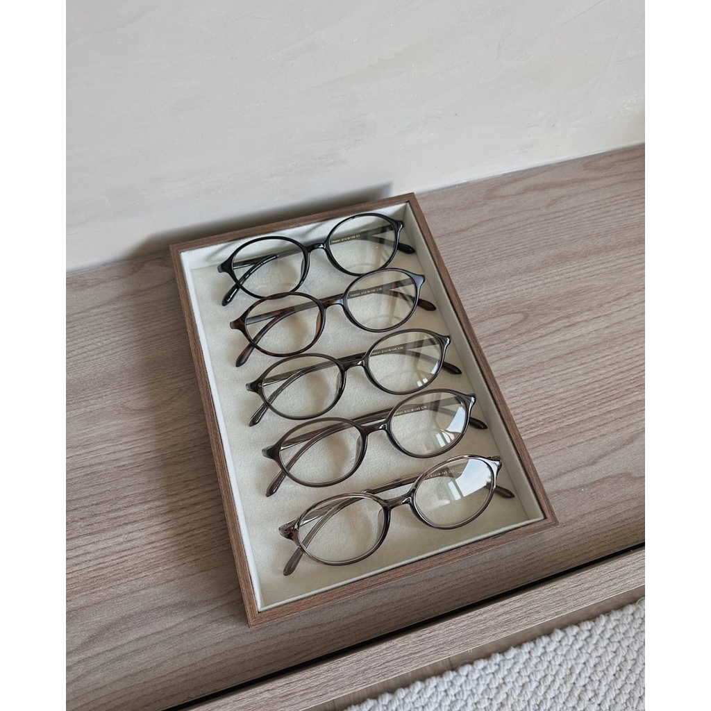 Lyys Store - Gọng dẻo nhẹ bầu dục tròn trơn mảnh 5031