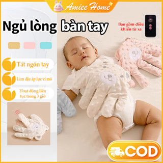  Bàn Tay Vỗ Bé Ngủ Gối bàn tay chống giật mình,3 giờ sử dụng liên tục,có điều khiển từ xa 