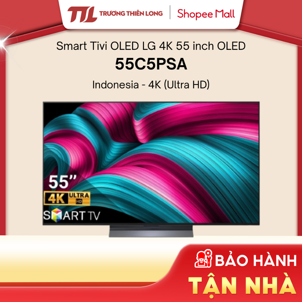 55C5PSA - Smart Tivi OLED LG evo AI 4K 55 inch OLED55C5PSA [FREESHIP HCM]