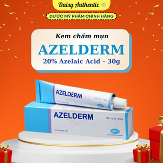  Kem chấm mụn AZEDERM 20% Azelaic Acid 30g - Giảm mụn mờ thâm trắng da 