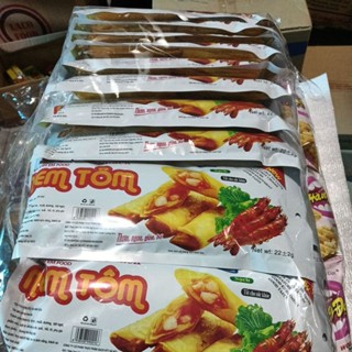  Bán sỉ bịch Snack Nem Tôm thơm ngon bịch 30 gói 