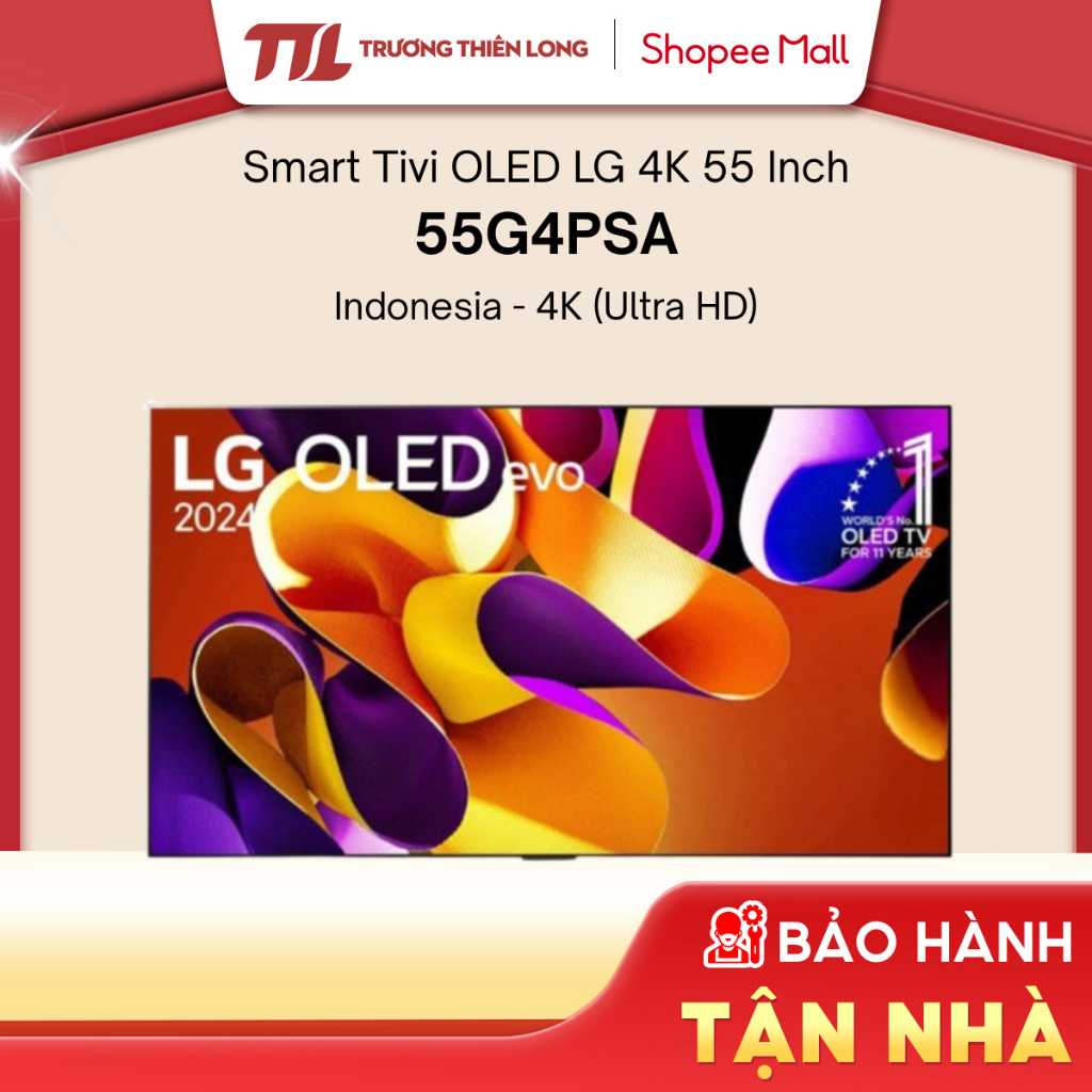55G4PSA / 65G4PSA - Smart Tivi OLED LG 4K 55 Inch 55G4PSA - 65 Inch 65G4PSA [TOÀN QUỐC]