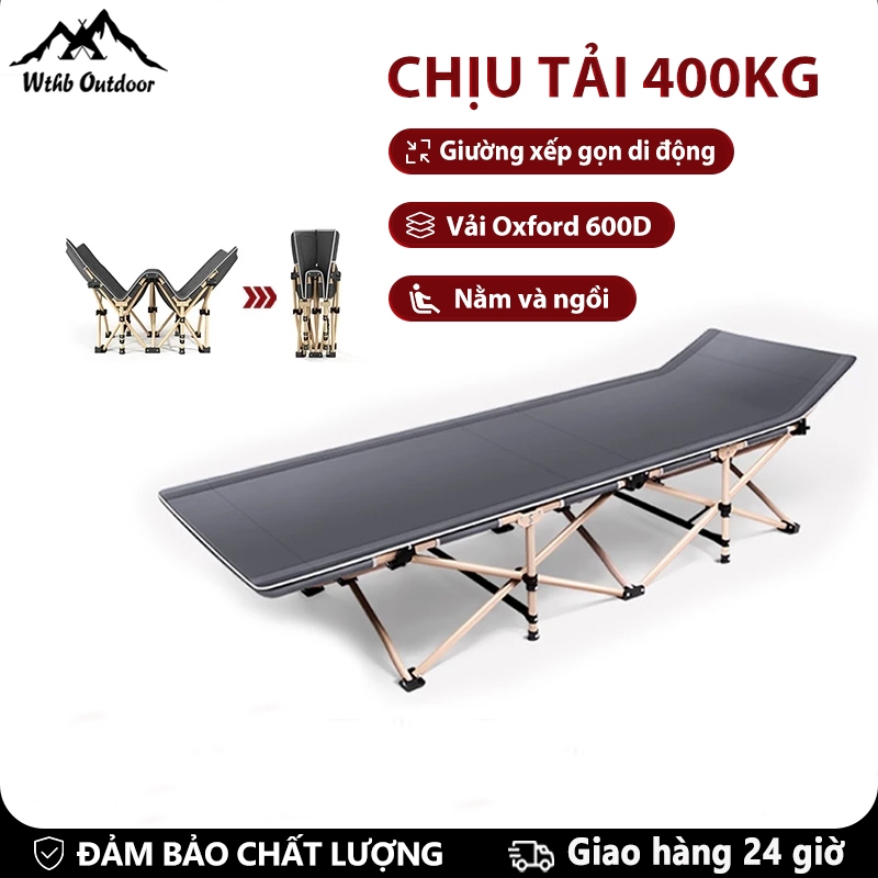 WTHB Outdoor Giường gấp Thoải Mái Tháo Lắp Tiện Lợi Khổ Lớn Dùng Ở Văn Phòng Nhà Ở Bệnh Viên Giường 