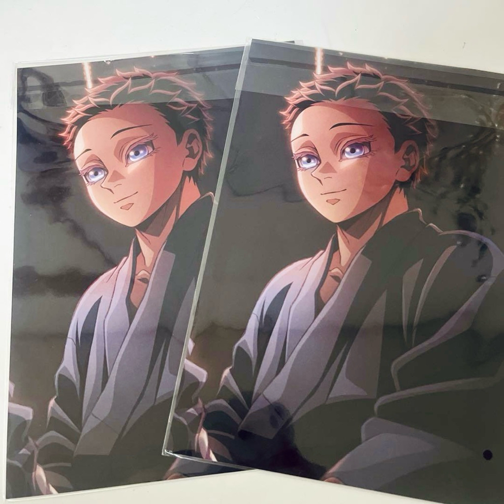 [Chính Hãng] Poster/Tranh Akaza Hakuji - Vô Hạn Thành - KNY Kimetsu No Yaiba Thanh Gươm Diệt Quỷ