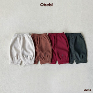  Quần Nhung Tăm Lót Lông Obebi Thêu Hình Phong Cách Hàn Cho Bé Trai Bé Gái Obebi từ 8-23kg Q242 