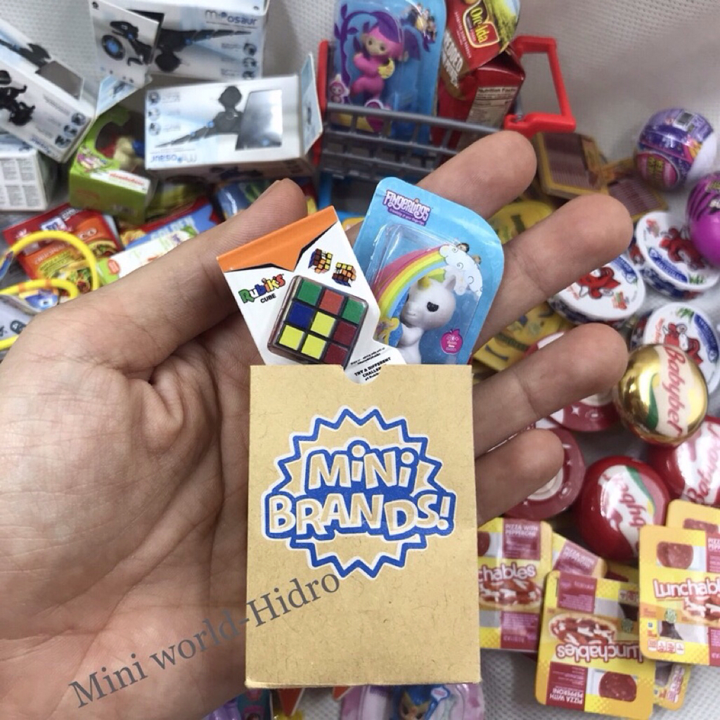Link1 Đồ chơi toy mini brands chính hãng. Đồ chơi, thức ăn thực phẩm siêu thị thu nhỏ phụ kiện cho b