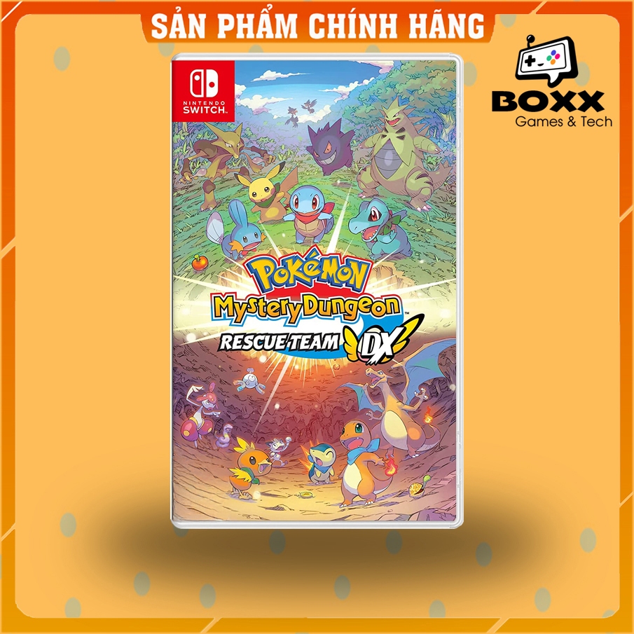 Băng Game Pokemon Mystery Dungeon: Rescue Team DX Nintendo Switch