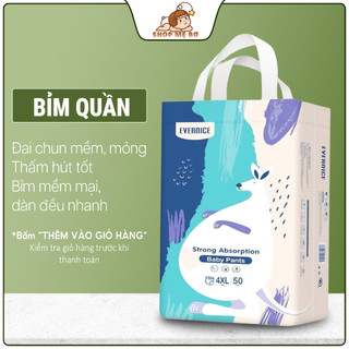  Bỉm Quần Evernice Size M L XL XXL XXXL XXXXL  50 MIẾNG   BỊCH  