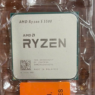  CPU AMD RYZEN 5 5500 tray 3.6Ghz turbo 4.2Ghz 6 nhân 12 luồng tương đương I5 12400F tối ưu gaming 