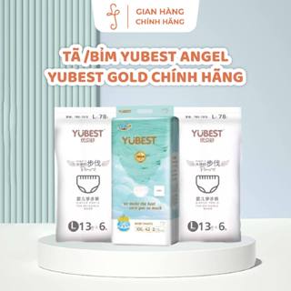   LITEBABY  Bỉm YUBEST Angel   Gold   Dán Quần đủ size cho bé 