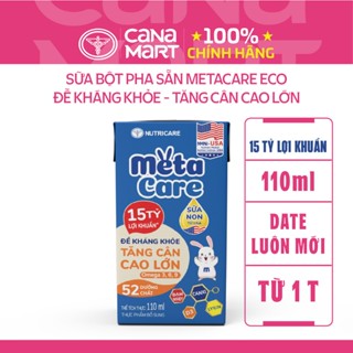 Sữa công thức dinh dưỡng pha sẵn Nutricare Metacare ECO cho bé đề kháng khỏe, tăng cân cao lớn