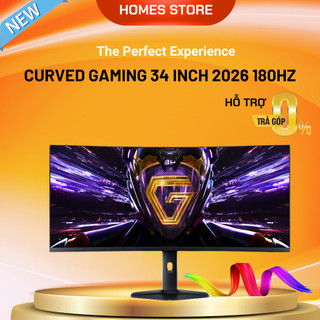  Màn Hình Redmi Curved Gaming 34 Inch 2026 180 Hz Tấm Nền VA Gắn ARM - Góc Nhìn Siêu Rộng Siêu Nét 