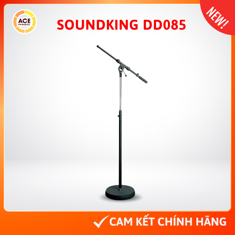 Soundking DD085 chính hãng - Chân micro đế tròn chắc chắn