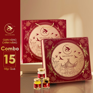  Combo 15 Hũ Yến Sào Chưng Sẵn Ngự Cung Yến - Quà Biếu Quà Tặng Tết 