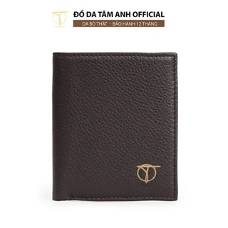  Ví nam mini thiết kế thời thượng TÂM ANH Bóp nam da bò thật cao cấp nhỏ gọn dáng đứng  VTAD8808-N 