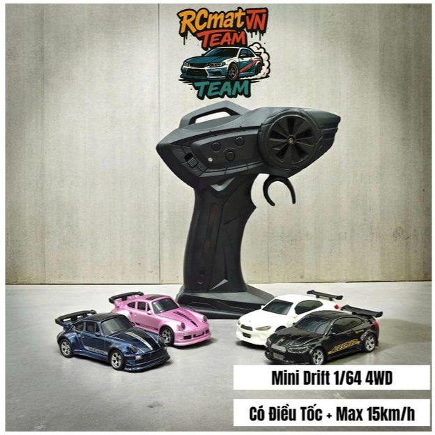 Xe điều khiển Mini Drift City Howheel FQD23 1:64