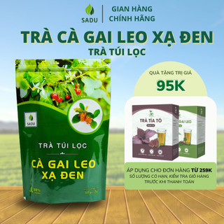  Trà túi lọc cà gai leo xạ đen SADU mát gan giải rượu thành phần thiên nhiên 