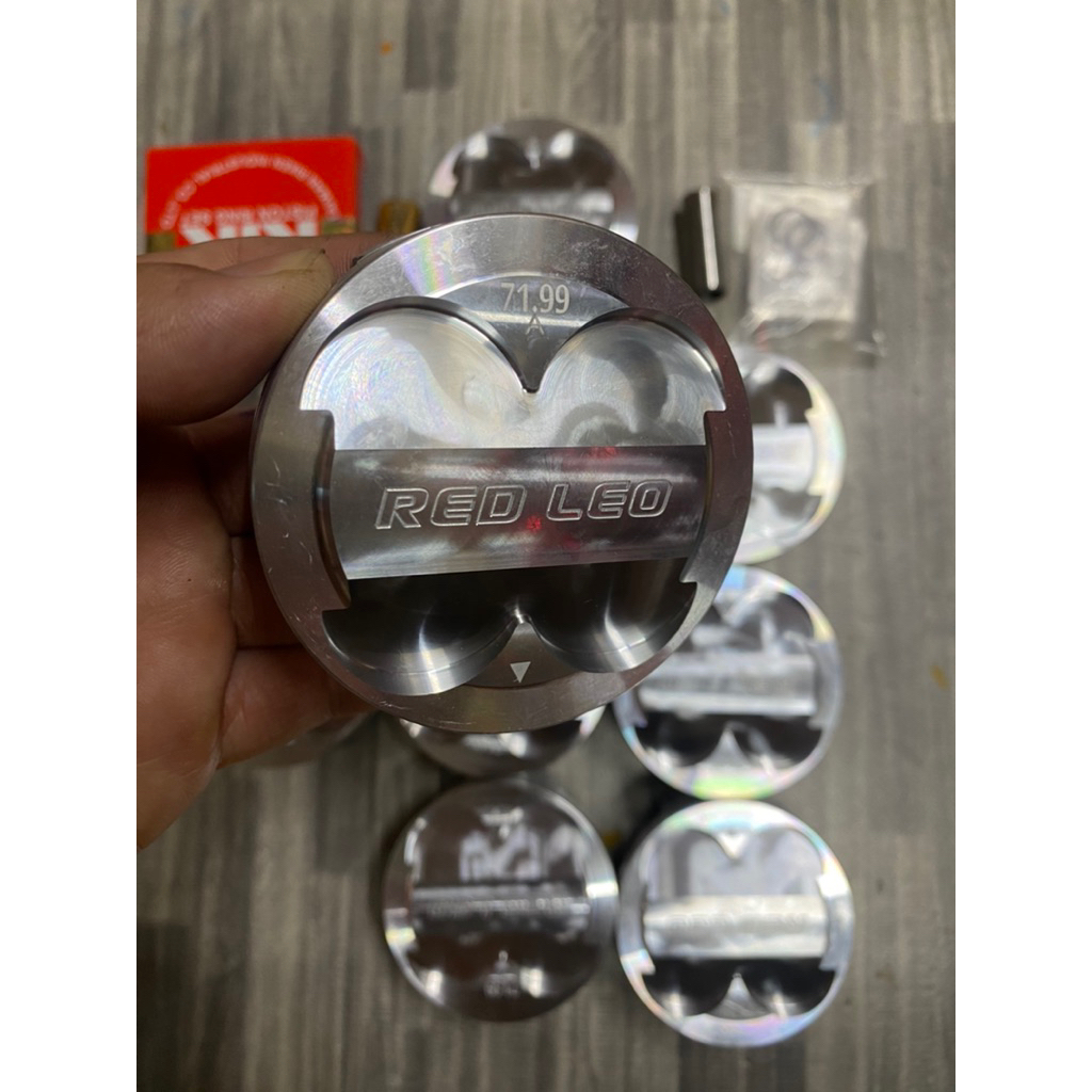- Piston Bạc 72Mm Redleo Taiwan Nhôm HYS-168 Ắc Piston 14-38