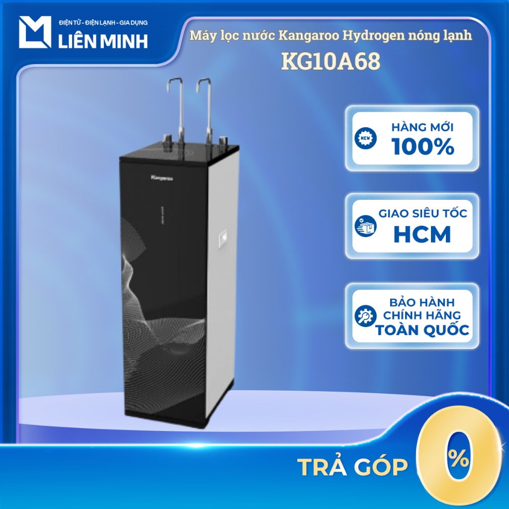 Máy Lọc Nước Kangaroo Hydrogen Nóng Lạnh KG10A68 [Ship 0Đ HCM]