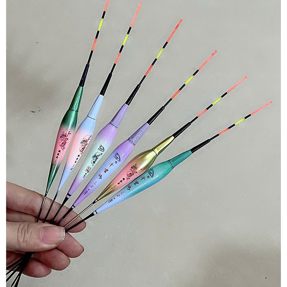 Phao câu đài điện hàng cao cấp Phao điện ngắn  Tải chì 1,3 1,5 1,8 2,0 2,2 2,5 g