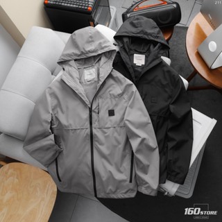  Áo khoác nam ICON DENIM Sun Shield vải dù chống UV form regular túi khoá kéo chống nắng cản bụi trượt nước AKID0211 