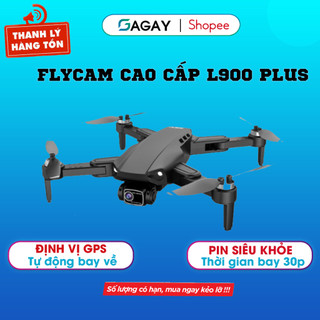   THANH LÝ  Flycam EL900 PLUS flycam mini với định vị GPS tự động bay về hình ảnh fullHD thời lượng pin lâu GAGAY 