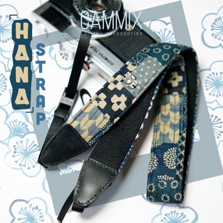 [NEW] Dây đeo máy ảnh hoạ tiết Nhật Bản HANA - Vintage Canvas - Camera Strap dành cho máy ảnh Sony, Fujifilm, Canon