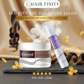  Gôm Xịt Tóc KARSEELL 400ml Giữ Nếp Tạo Kiểu Chuẩn Salon Hương Nước Hoa Cuốn Hút Nam Nữ 