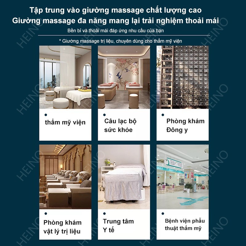 𝑯𝑬𝑰𝑵𝑶 Giường Vali Gấp Gọn Giường Massage Gấp Gọn Tiện Lợi Dành Cho Spa Thẩm Mỹ Viện Nhiều màu | BigBuy360 - bigbuy360.vn