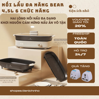  Nồi Lẩu Nướng Đa Năng SB-NL45K Dung Tích 4,5L- Bảo Hành 12 Tháng 