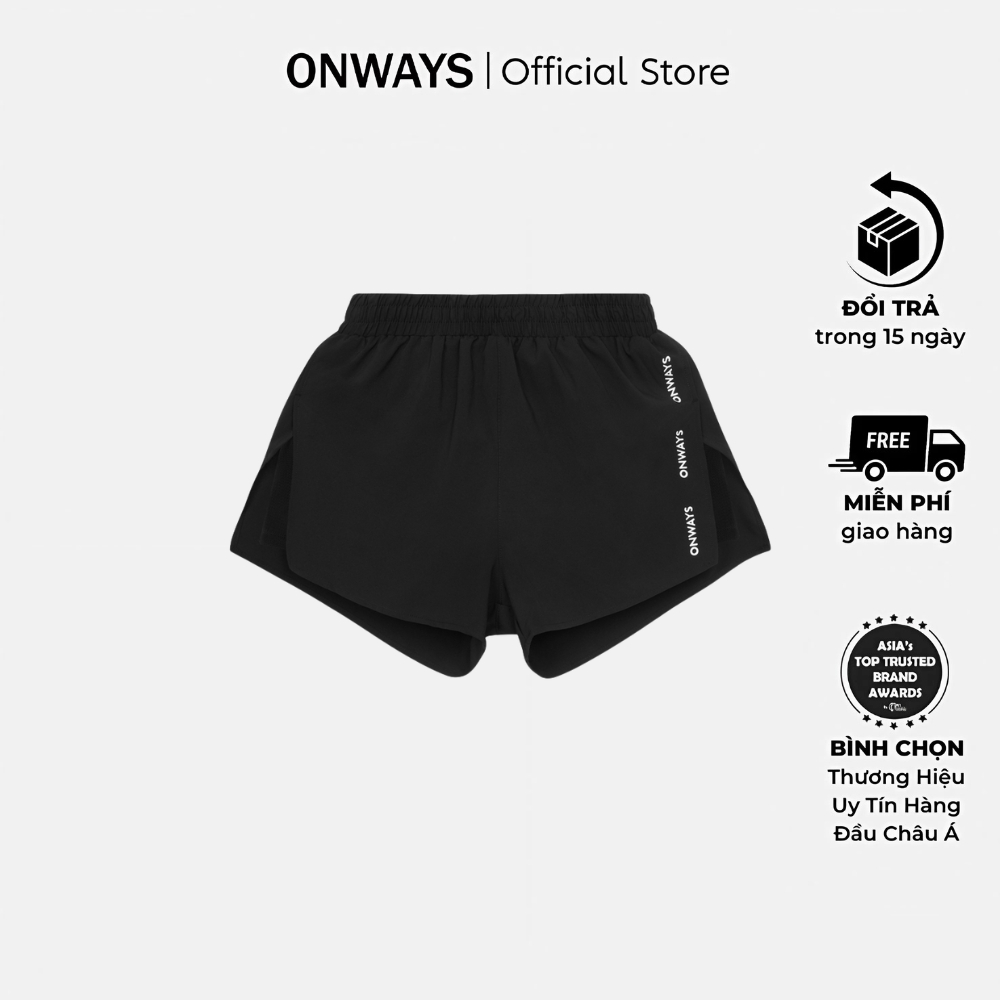 ONWAY Quần Short Thể Thao Nữ Chạy Bộ Co Giãn,Nhẹ Tênh, Thấm Hút Tốt JAMAICA 5 W4223