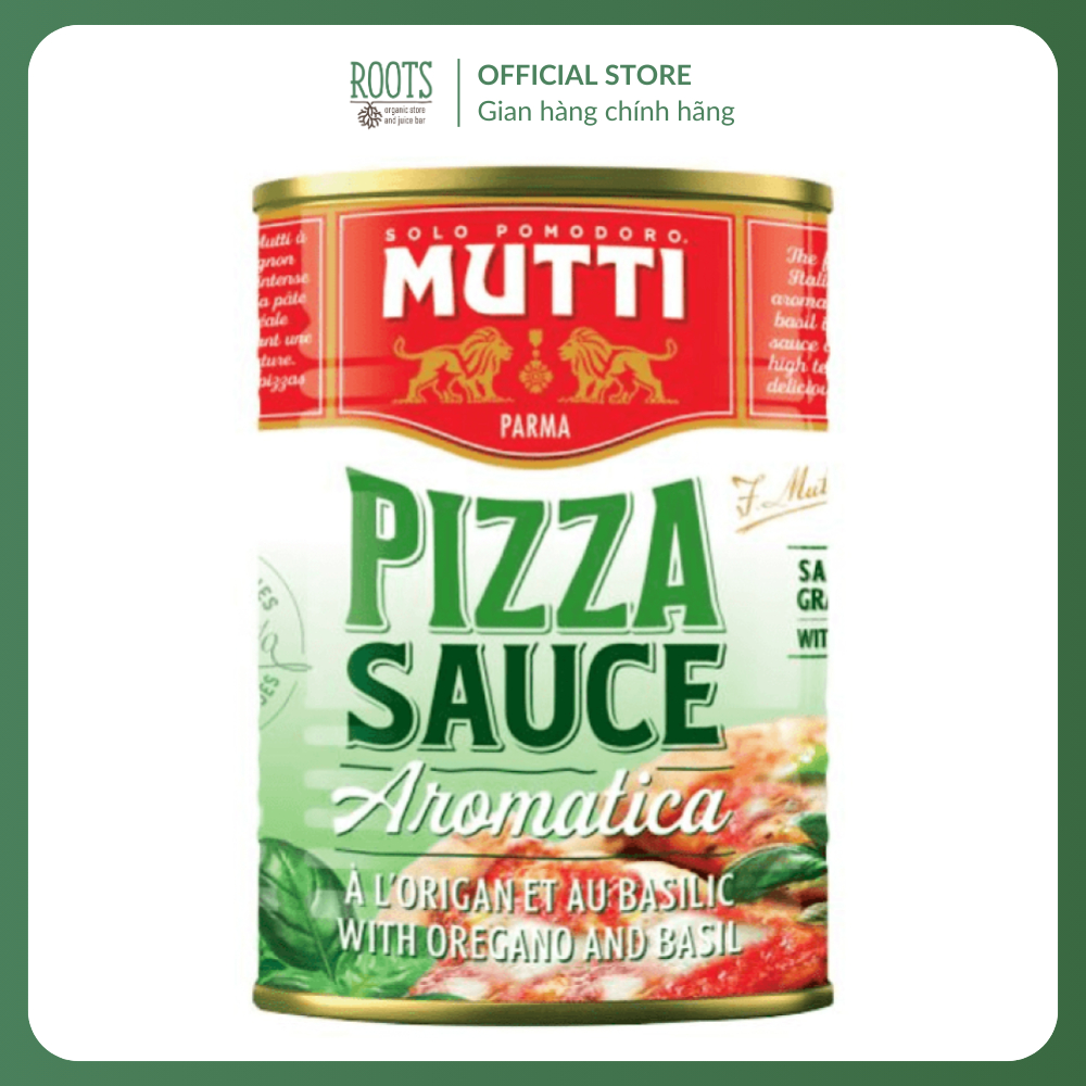 (Ship hỏa tốc) MUTTI - Sốt Pizza, Pizza Sauce Aromatica (400g)
