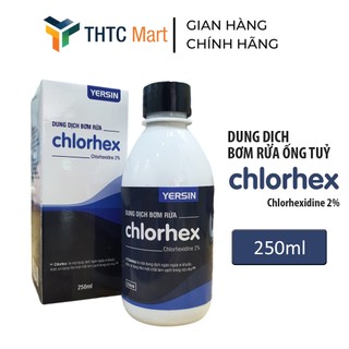 Dung Dịch Bơm Rửa Làm Sạch Ống Tủy Chlorhex 2% 250ml làm sạch kháng khuẩn