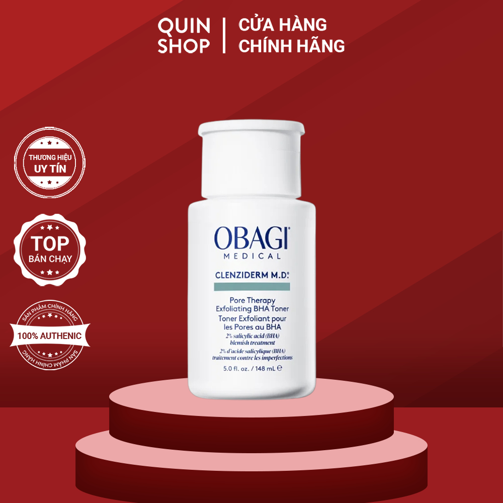 [HÀNG CÔNG TY] Tẩy Da Chết Obagi B13 Clenziderm BHA Toner