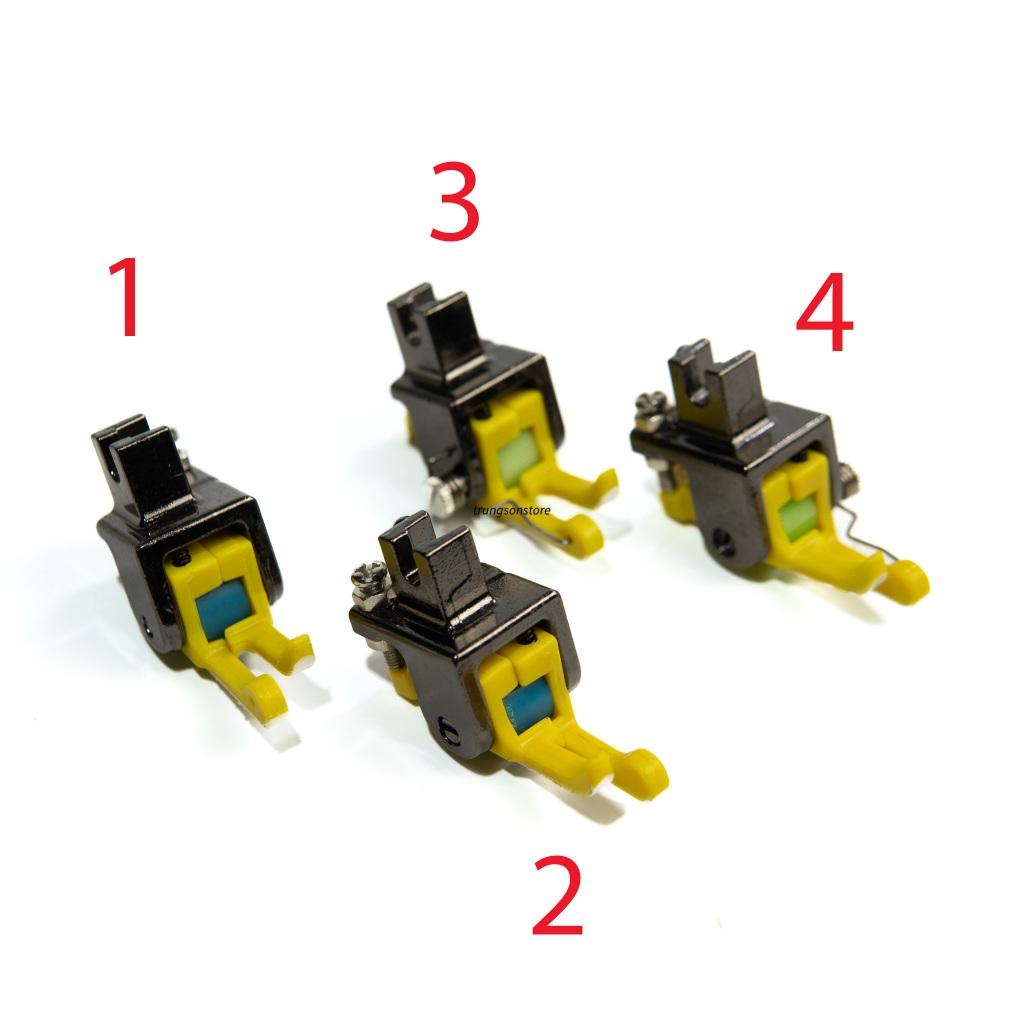 chân vịt mí bánh xe chống nhăn NHỰA máy may 1 kim công nghiệp jack , siruba , juki ...