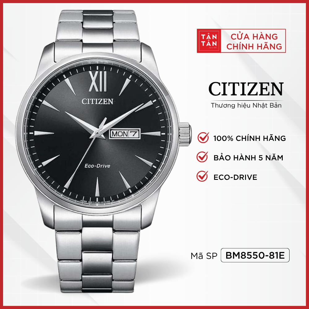 Đồng Hồ Nam Citizen  BM8550-81E Eco-Drive 41.8mm - Đồng Hồ Tân Tân