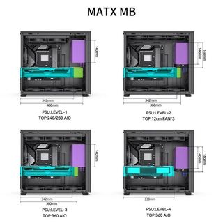 Vỏ Case JONSBO D41 STD BLACK