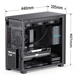 Vỏ Case JONSBO D41 STD BLACK