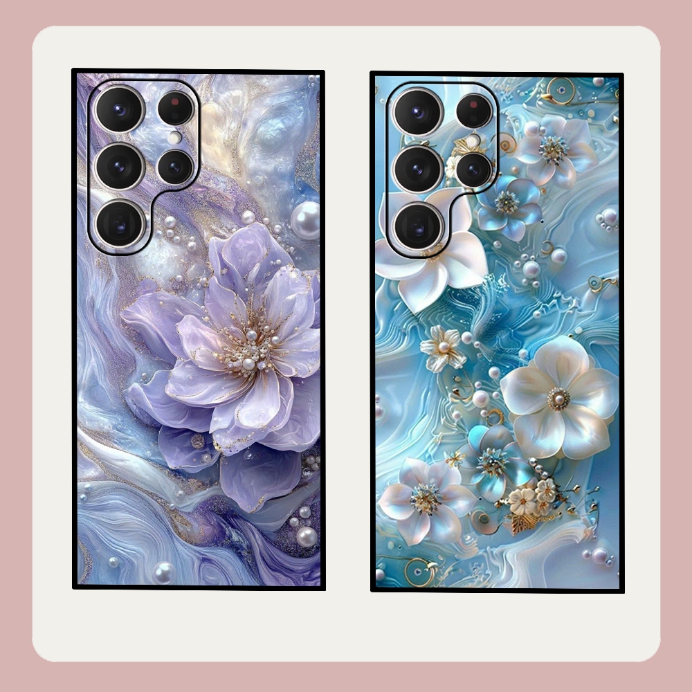 Ốp SamSung S25 5G - S25 Plus (S25+) - S25 Ultra 5G Hình Hoa nhiều màu sắc sang trọng, nổi bật