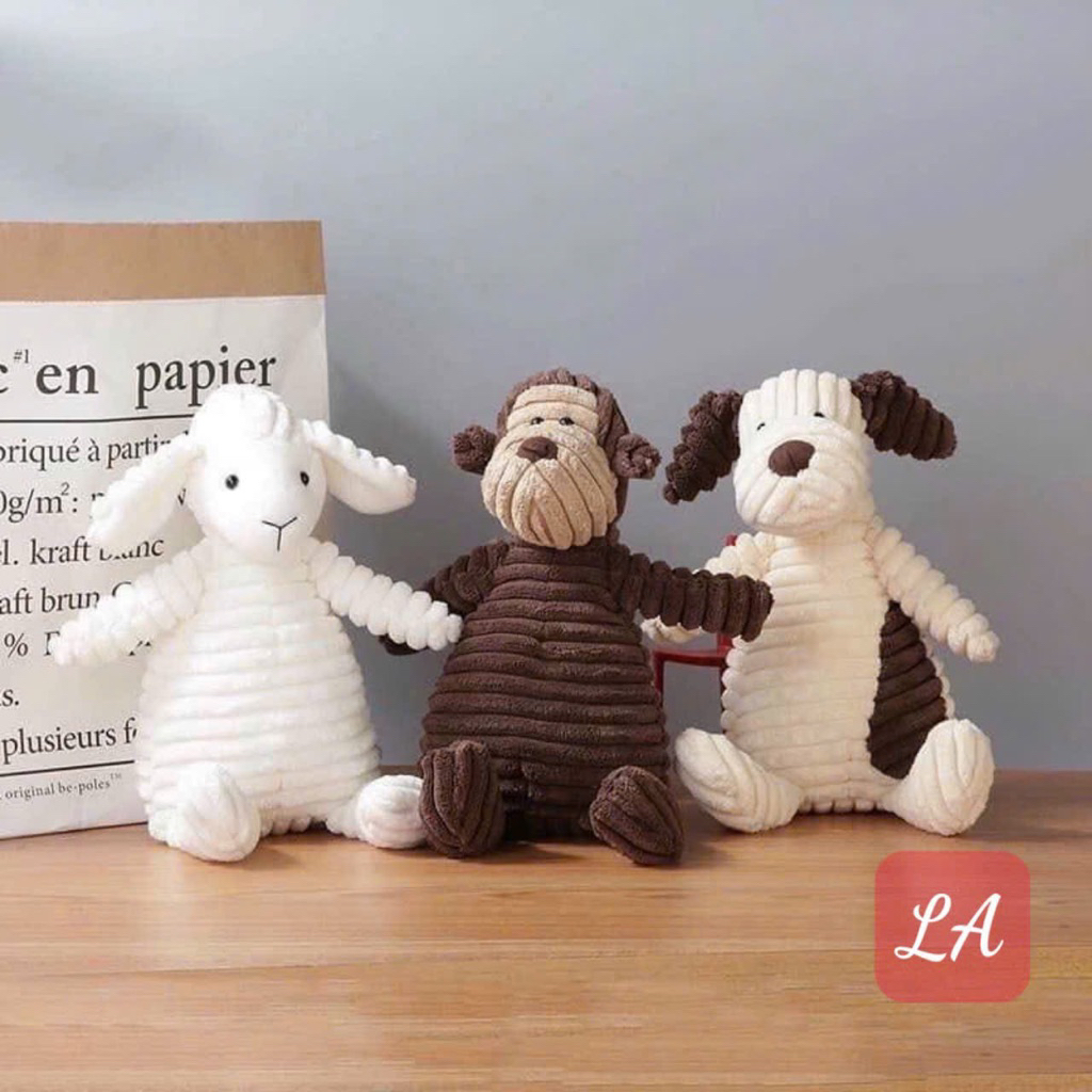 gấu bông ôm cho bé sơ sinh Cừu Chó Khỉ