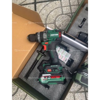  Máy khoan công trình Dekton M21-ID13160PROMAX Lực siết 160Nm Động cơ Brushless,Chân pin phổ thông 