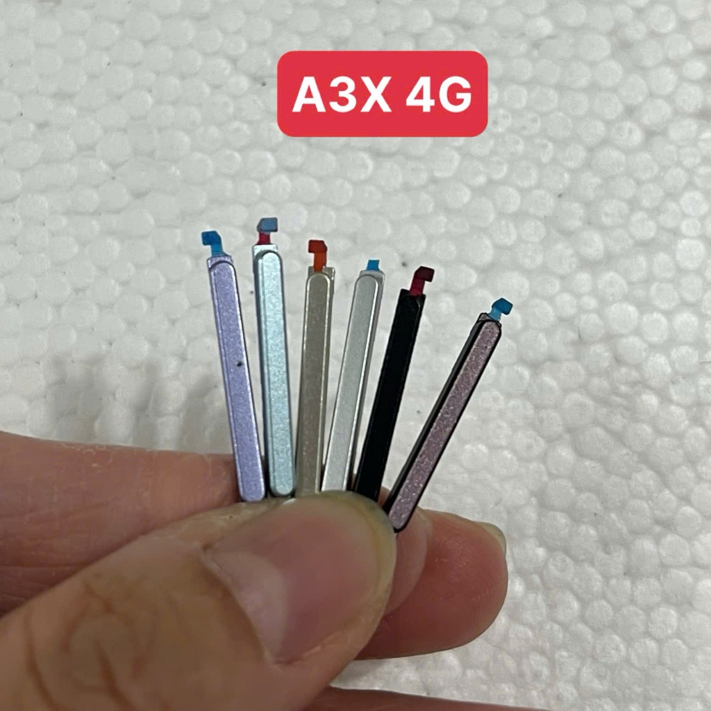 (A3X) Nút Bấm Nhựa Bên Ngoài ( nút mủ ) oppo A3x 4g / A3x 5g Dùng Chung | Hàng Mới