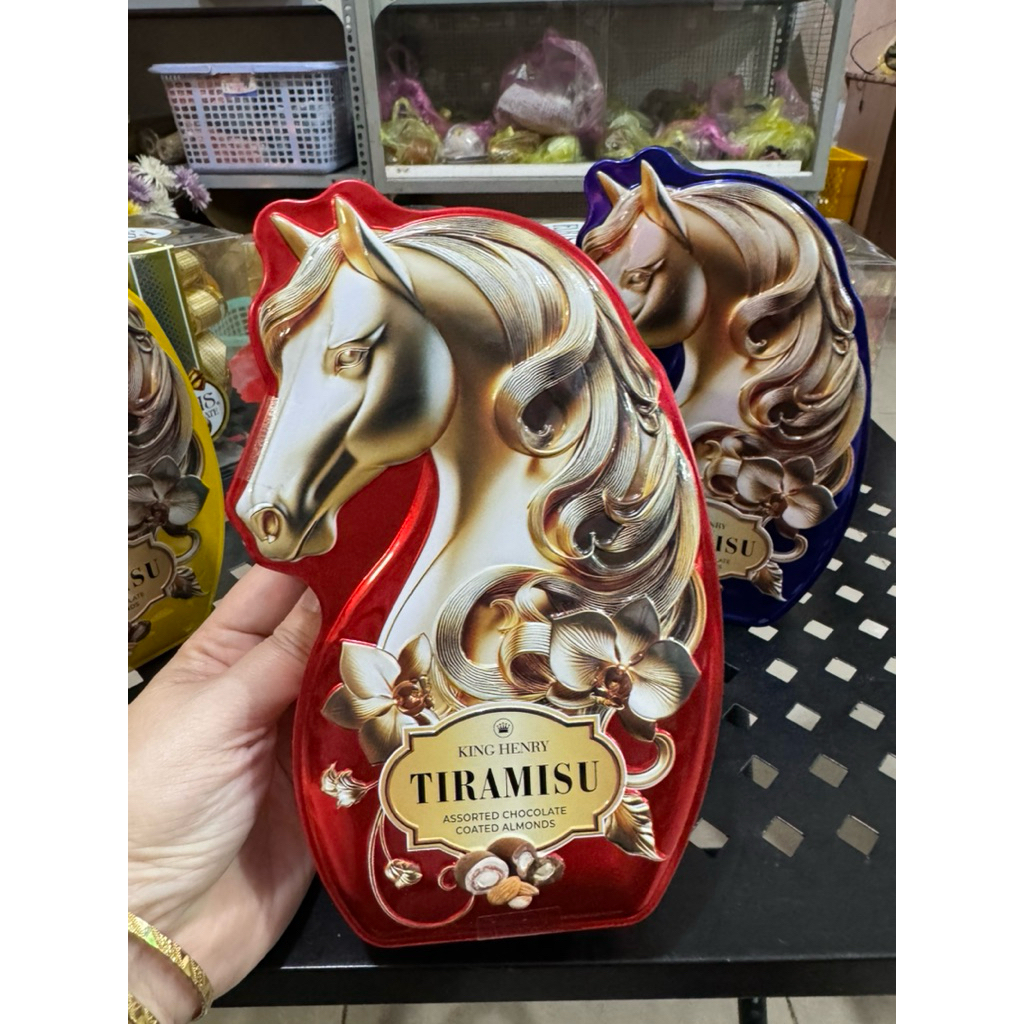 Socola Giọt Nước King Henry Tiramisu 100g hộp thiếc