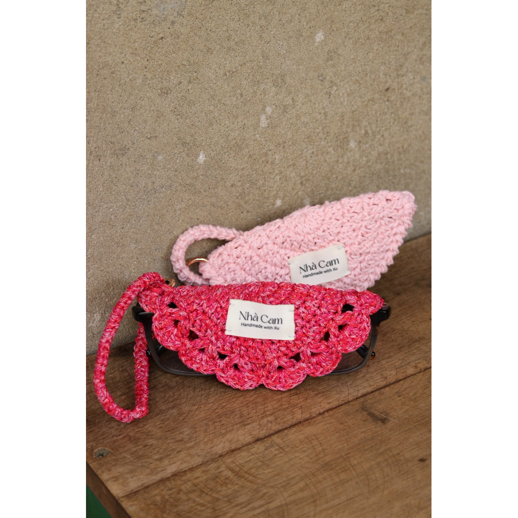 Case đựng kính-Glasses case by nhà Cam handmade