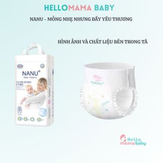 Bỉm NANU / Tã NANU Mỏng 0.2cm – Thấm Hút Tốt, Quần & Dán, Đủ Size S, M, L , XL , XXL, 3XL, 4XL,5XL