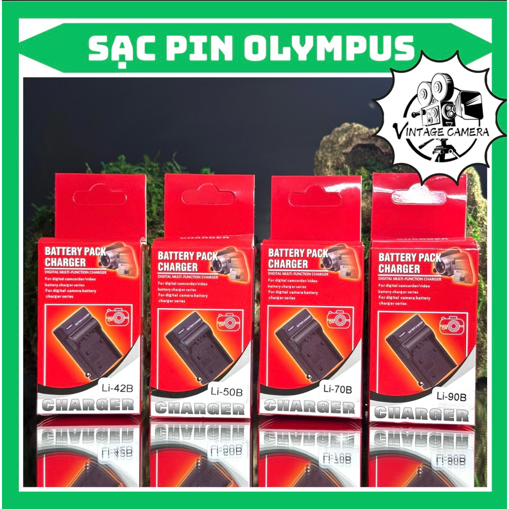 Bộ Sạc Pin Olympus Li-40/42B / Li-50B / Li-70B / Li-90B / BLS1 / BLS5