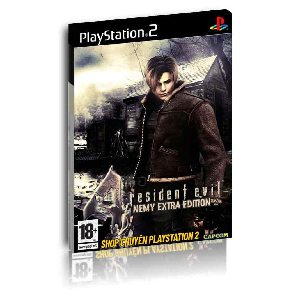 Đĩa game Resident Evil 4 Resident Evil 4 Enemy Extra Edition 2 (kinh dị sinh tồn) cho PS2