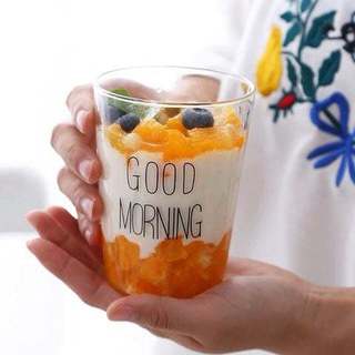 set 2 Ly Good Morning Thủy Tinh