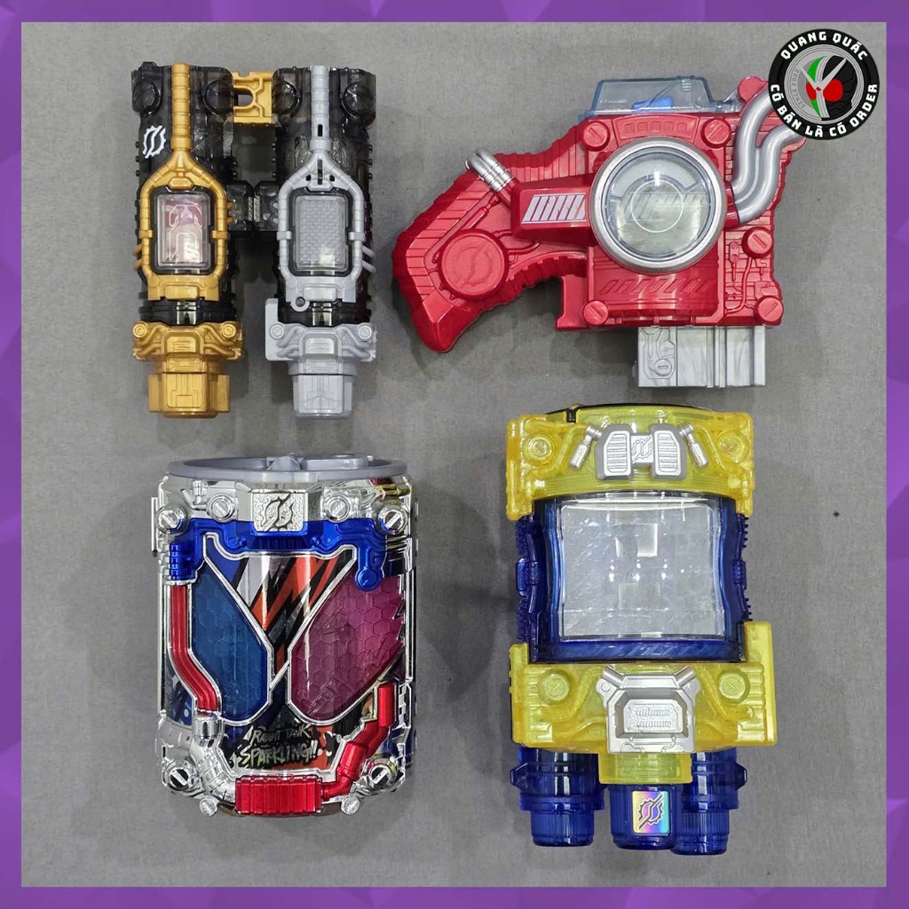 Mô hình đồ chơi chính hãng DX Genius Full Bottle & Hazard Trigger - Kamen Rider Build